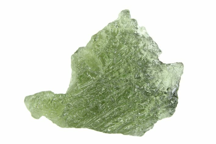 Green Moldavite Tektite ( g) - Czech Republic #359428